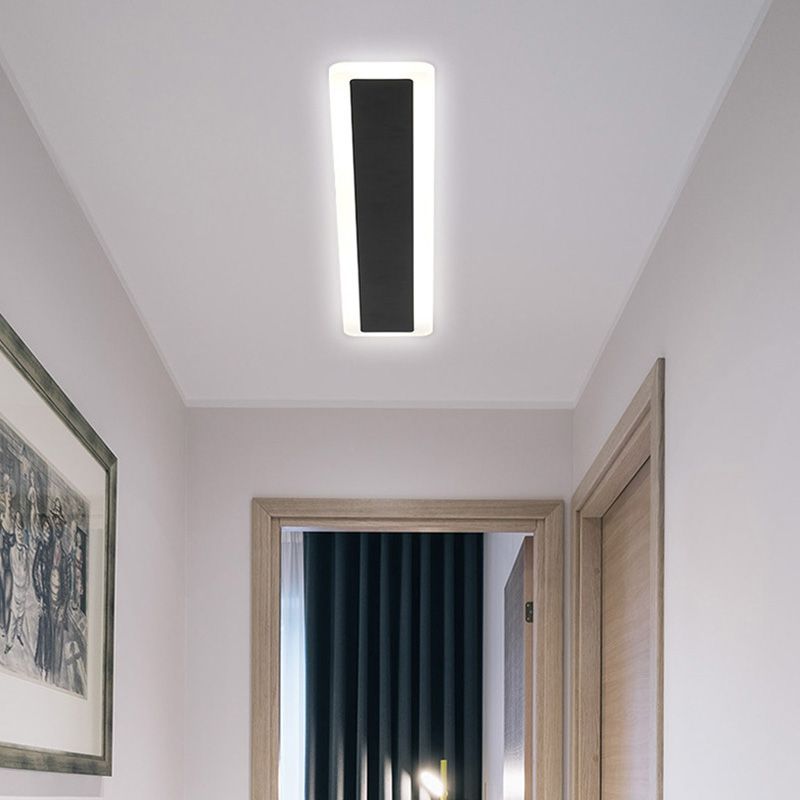 Moderne LED Deckenleuchte, 20W, 2250 Lumen, 3000K Warmweiß – Acryl Design, Ø10cm, Für Schlafzimmer & Flur