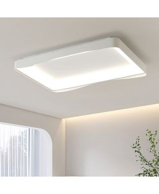 Led Deckenleuchte Rechteckig Minimalistisch aus Eisen PE