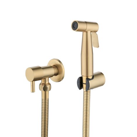 Bidet Sprayer Handbrause aus Edelstahl in Gold