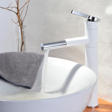 Waschtischmischer Ausziehbar Einhand Einloch H32cm