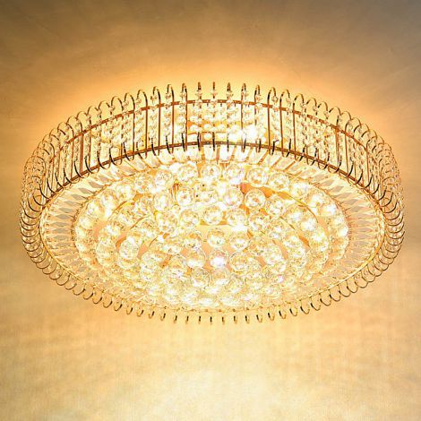 Deckenlampe aus Kristall Metall 2/3/5/9 flammig