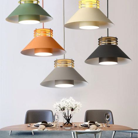 Pendelleuchte Modern Design aus Eisen 1 flammig