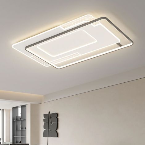 Rechteckige Deckenleuchte Led Modernes Design