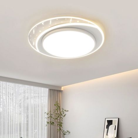 Runde Deckenleuchte Led mit Meteormuster