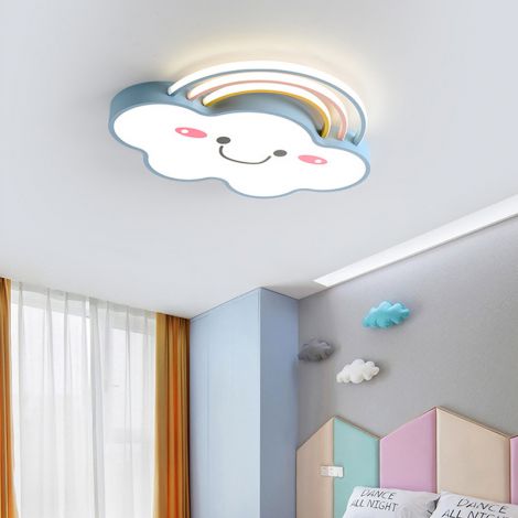 Led Deckenleuchte Cartoon Wolke Design aus Eisen für Kinderzimmer