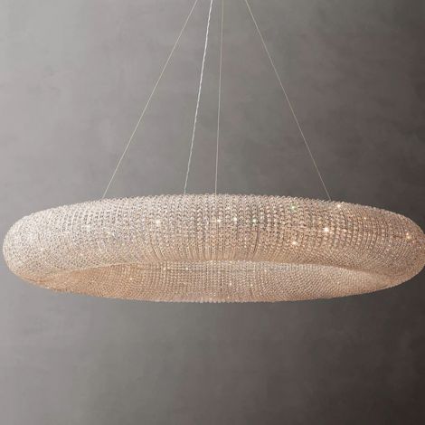 Hängeleuchte Luxus aus Kristall Rundes Design 6/9/12 flammig