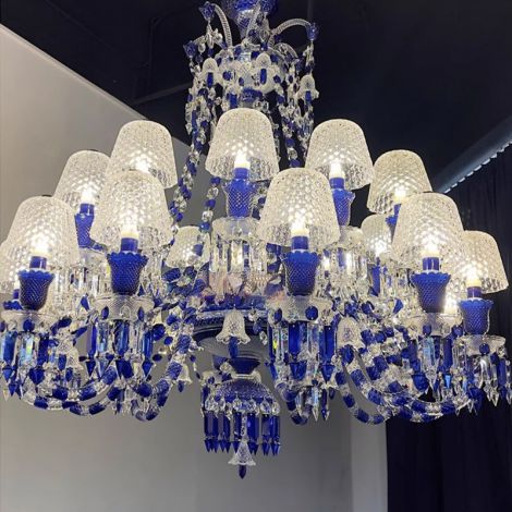 Kronleuchter 24-flammig K9 Kristall Glas