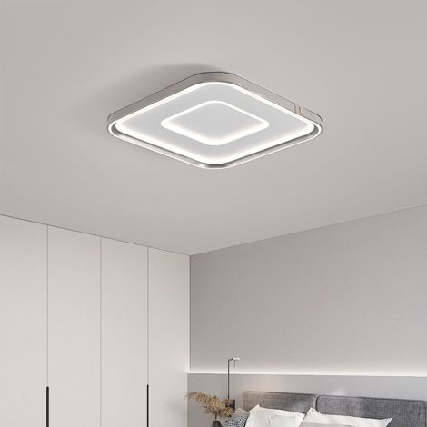 Led Deckenlampe Vollspektrum aus Acryl Quadrat Design