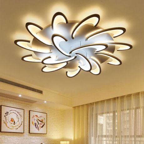 LED Deckenleuchte Windrädchen Thema aus Acryl für Wohnzimmer