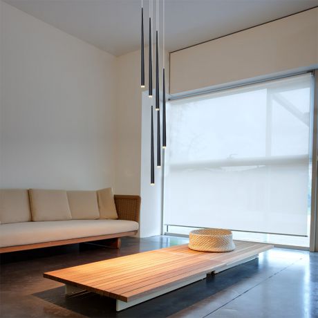 LED Pendelleuchte Meteorströme Design für Wohnzimmer 