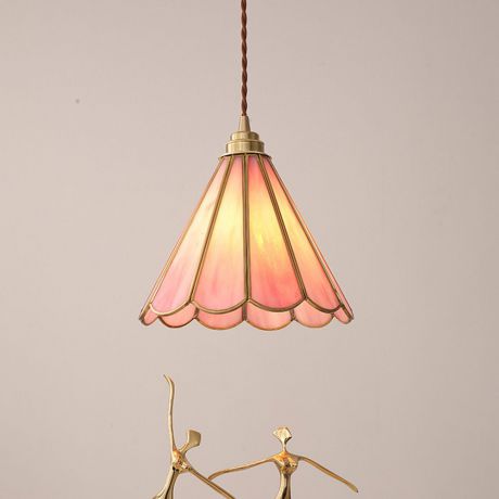 Blütenförmige Einzelpendelleuchte japanisches Design Schlafzimmer