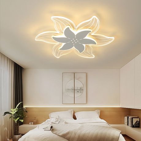 Led Deckenleuchte Modern Lilien Design aus Acryl