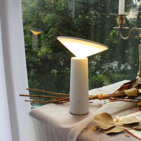 Led Tischleuchte Drehbar aus ABS Kunststoff