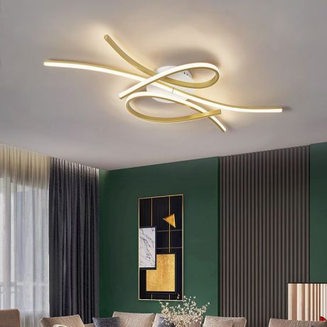 LED Moderne Deckenleuchte Schmetterling Design Aluminium