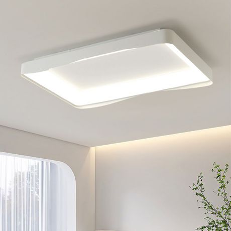 Led Deckenleuchte Rechteckig Minimalistisch aus Eisen PE