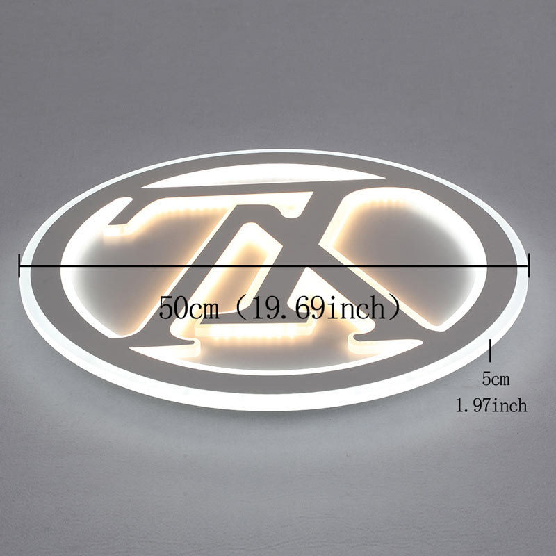 Moderne Led Deckenleuchte Rund Fur Schlafzimmer
